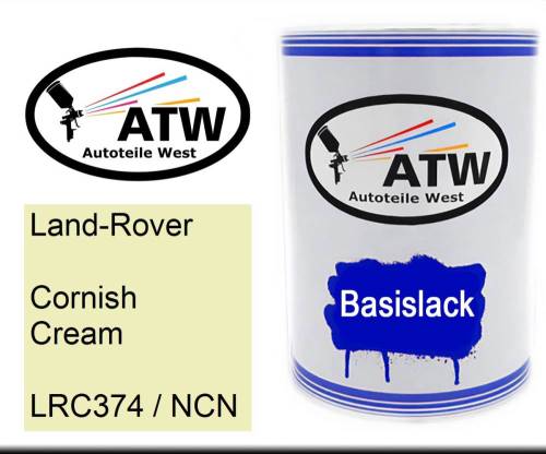 Land-Rover, Cornish Cream, LRC374 / NCN: 500ml Lackdose, von ATW Autoteile West.